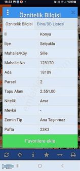 Buharada Satlık Villa Arsası Yol Cepheli