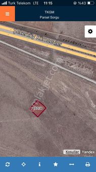 Toprak Emlak'tan Ank Şereflikoçhisar Şekerköy Mahallesinde 1355 M2 Satılık Arsa