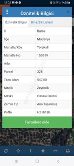 #satılık# Mudanya Yörükali Mahallesinde Satılık Zeytinlik