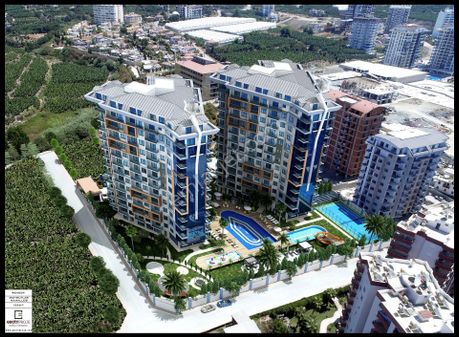 Alanya Mahmutlar 1+1 54m2 Full Aktiviteli Sıfır Satılık Daire !