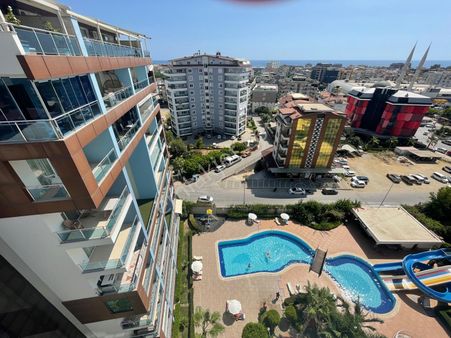 Alanya Cikcilli 4+1 Eşyalı Deniz Manzaralı Full Aktiviteli Lüks Daire