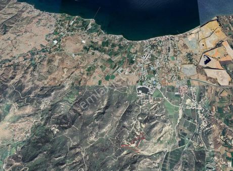 Güzelyurt'ta Dağ Ve Deniz Manzaralı, Türk Malı Yatırımlık Tarla !!! (16 Dönüm 2 Evlek)