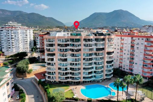 Alanya Tosmur 2+1 120m2 Eşyalı , Aktivite Ve Jakuzili Denize 500m Daire!!