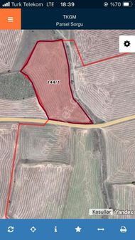 Toprak Emlak'tan Ank Polatlı Güreş Mahallesinde 14471 M2 Satılık Tarla