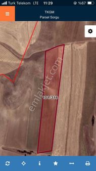 Toprak Emlak'tan Ank Polatlı Güreş Mahallesinde 14951 M2 Satılık Tarla