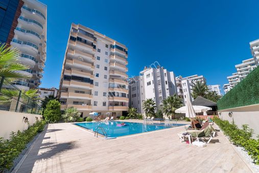 Alanya Mahmutlar 2+1 130m2 Ultra Lüks Eşyalı Ayrı Mutfak Aktiviteli Denize Yakın Daire!!