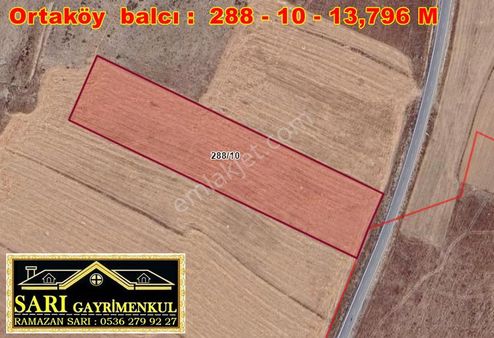 Satılık Tarla Ortaköy Balcı Köyde Tarla