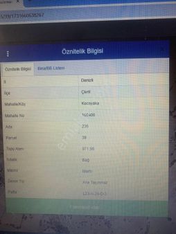 Rota Gayrimenkulden Çivril Kocayaka Mah.en Uygun Tarla