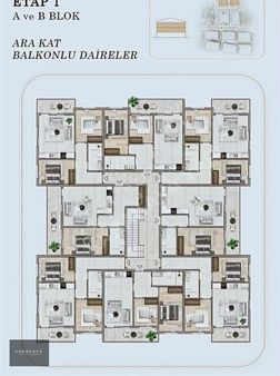 Fırsat!!!!! 850.000₺ Peşinat Bol Taksitli Faizsiz Vade İmkanı