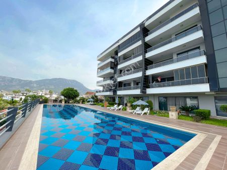 Alanya Kargıcak 2+1 120m2 Eşyalı Aktiviteli Deniz Ve Havuz Manzaralı Daire