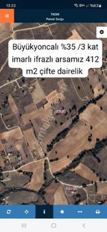 412 Metre İmarlı İfrazlı Arsa