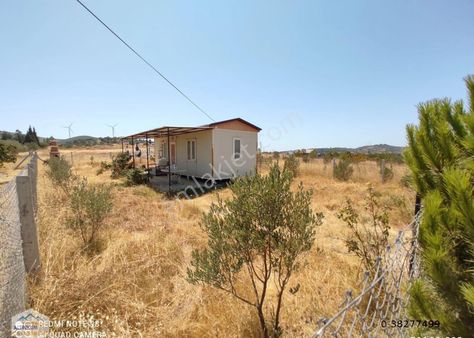 Didim Satılık Acill 345m2 Arsa İçin De 1+1 Prefabrik Ev.tel Örgülü