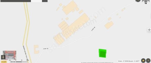 Bayavşarda Seydibey Entegre Tesisi Yanında Satılık Tarla