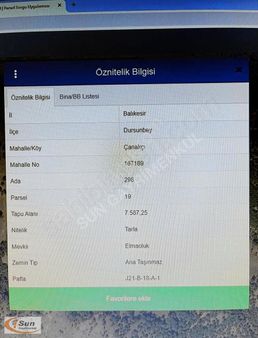 Sun Gayrimenkul'den Yatırımlık 7587 M2 Arsa