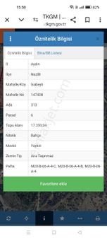 İsabeyli Mahallesinde Satılık Zeytin Bahçesi.....