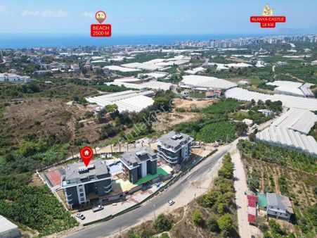 Alanya Kargıcak 2+1 75m2 Eşyasız Full Aktiviteli Kompleks İçerisinde Daire!!