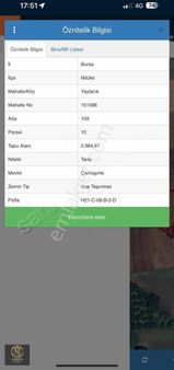 Sager Gayrimenkul'den Yola Cephe Y Tarla Fabrika Yapılabilir