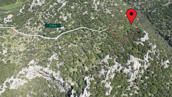 Marmaris Bayırda Yatırımlık Tarla %30 Peşin 12 Ay Vade İmkanı