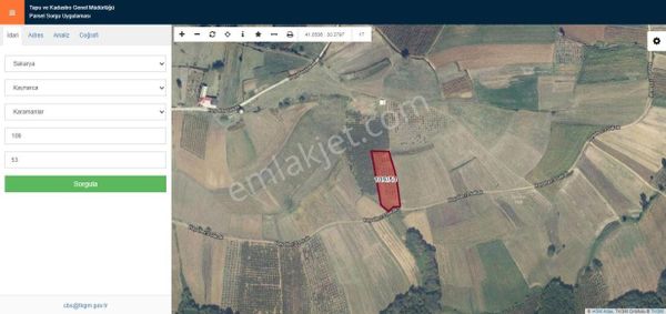 Sakarya Kaynarcada Satılık Fındıklık