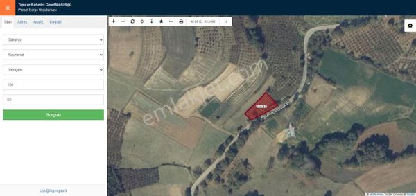 Sakarya Kaynarcada Satılık Fındıklık