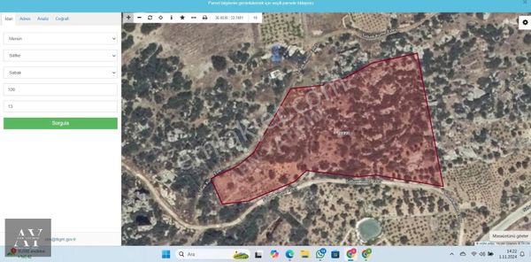 Sabak Müsaitte Değerli Noktada Satılık Tarla Hissesi