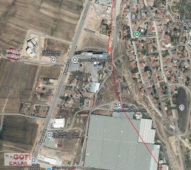 Gofi Emlaktan Kozaklıda Satılık 4 Adet Ticari Arsa