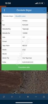 Villa Arsası 680m² Korkuteli Kupon Kelepir Acil !