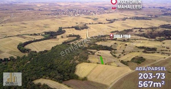 Malkara Kozyörük Tek Tapu Yerleşime Yakın 567 M2 Tarla