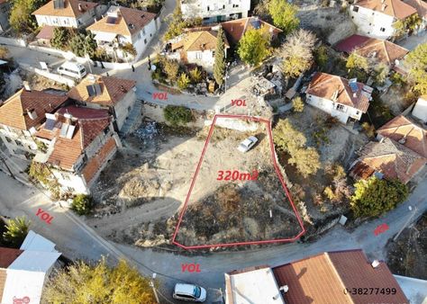 Elmalı Merkezde 0.40 Emsali 3 Kat+ Depo İmarlı 320m2 Satılık Arsa