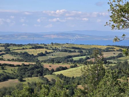Lapseki Taştepe De 136.381 M Kare Harika Boğaz Ve Gölet Manzaralı Köy Asfaltına Teğettarla