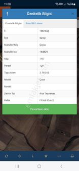 800 Metre Hiseli Tarla