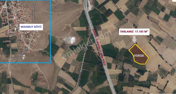 İlbey // Şuhut-mahmut Köyünde 17.185 M² Tarla