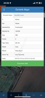 Cumhuriyet Mahallesinde Satılık Arsa