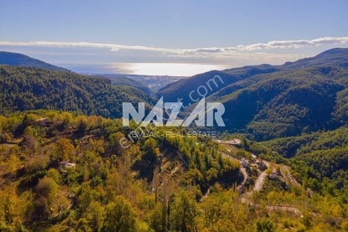 Alanya Bademağacı'nda Full Manzaralı 1.814 M² Satılık Tarla