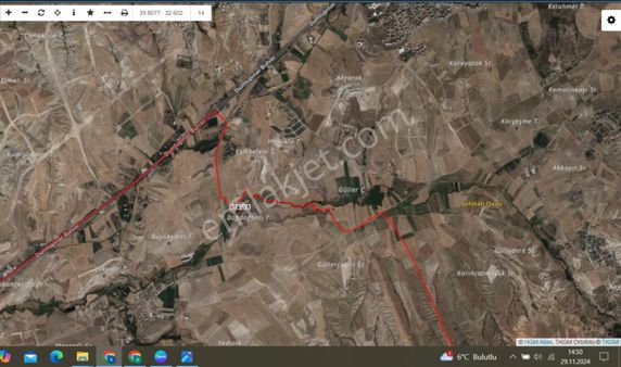 Ballıkıyumcuda Yola Yakın 245 Metre Kare Satılık Tarla