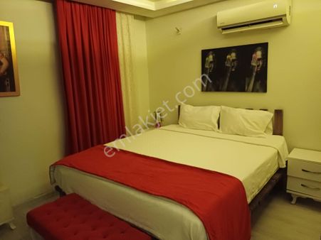 İzmirde İzbana Yakın Lux Eşyalı Günlük Kiralık Daire