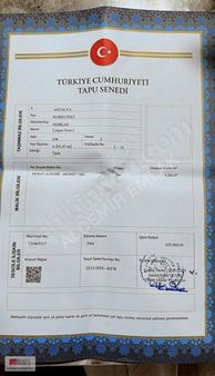 Antalya Korkuteli Nebiler Mah De Baraş.a 244 M2 6201 Arsa