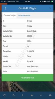 Bursa, Gürsü, Ericekköyü Mh