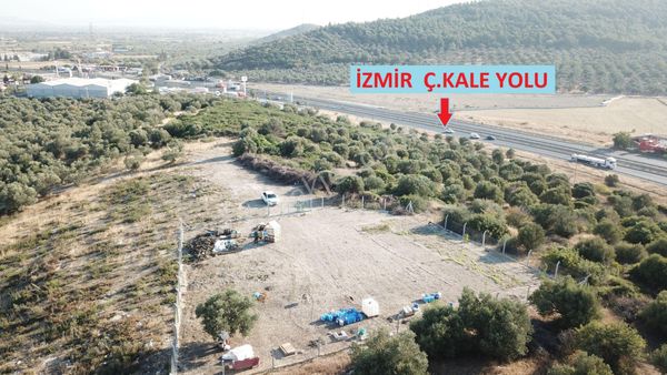 Ç.kale Yoluna Yakın Yatırımlık 8.300 M² Satılık Zeytinlik