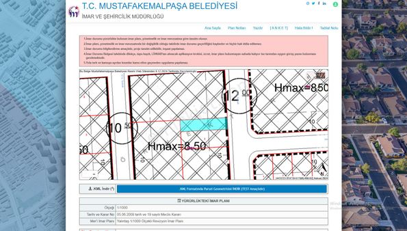 Bursa Mustafakemalpaşa Yalıntaş Mahallesinde 145 M2 Satılık Sanayi İmarlı Arsa