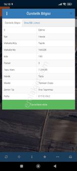 Edirne Havsa Tapdık Ta Otobana Yakın 7295 M2 Satılık Tarla
