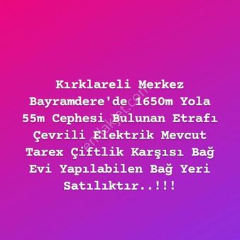 Arsa Niyetine Bağ Evi