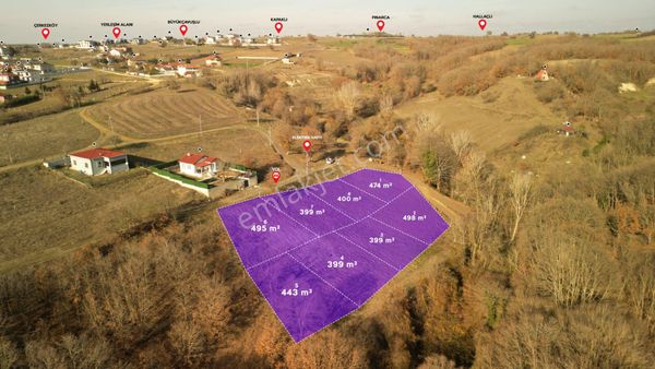 Büyükçavuşlu'da 400 M² İmarlı 2'5 Kat Yapı İzinli Arsa