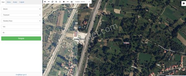 Bilecik Pazaryeri Karaköy'de Satılık 202 M2 Bahçe