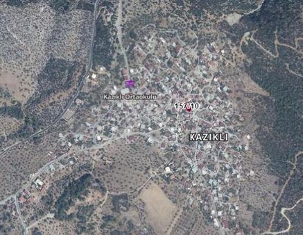 Milas Kazıklı'da Köy İçinde Satılık Kupon Arsa