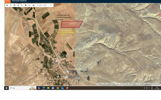 Konya Ereğli Çayhan Mahallesinde 121.377 M² Sulu Tarla