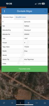 776 Metre İmarlı Yatırımlık Arsa