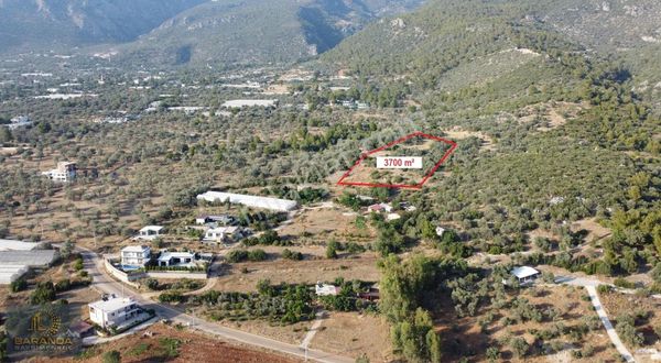 Antalya Kaş Kalkan Çayköy'de Satılık 3700 M² Villa Arsası