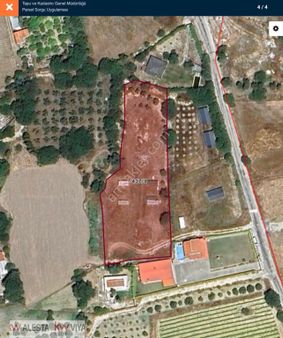 Ovacık Da 4 Dönüm Zeytin Ağaçlı Arsa