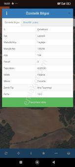 Çanakkale Lapseki Taştepe Köyünde Satılık Tarla